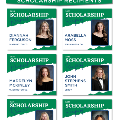 2026 Scholarship Recipients