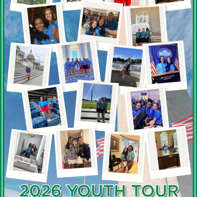 Washington D.C Youth Tour Delegates Tamia Turner and Riley Savage